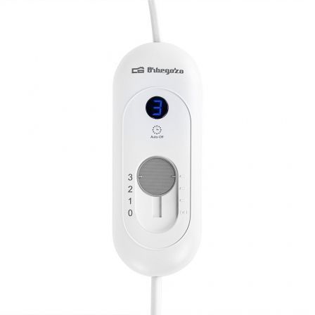 Orbegozo Calienta Camas Eléctrico CAH-0850 150 x 80 cm, 3 Niveles de Potencia, Calor Extra Pies, Mando Extraíble, Superficie Suave